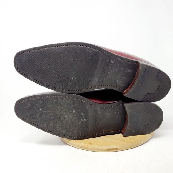 J Fitzpatrick Chelsea Boots Mens 10 E Alki MTO LPB Last City Rubber Sole Shoes - Picture 13 of 16